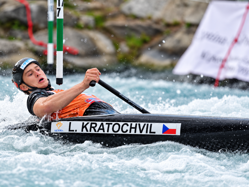 Kratochvil leads men’s C1 semifinal as Travé and Hocevar miss the final in Ivrea