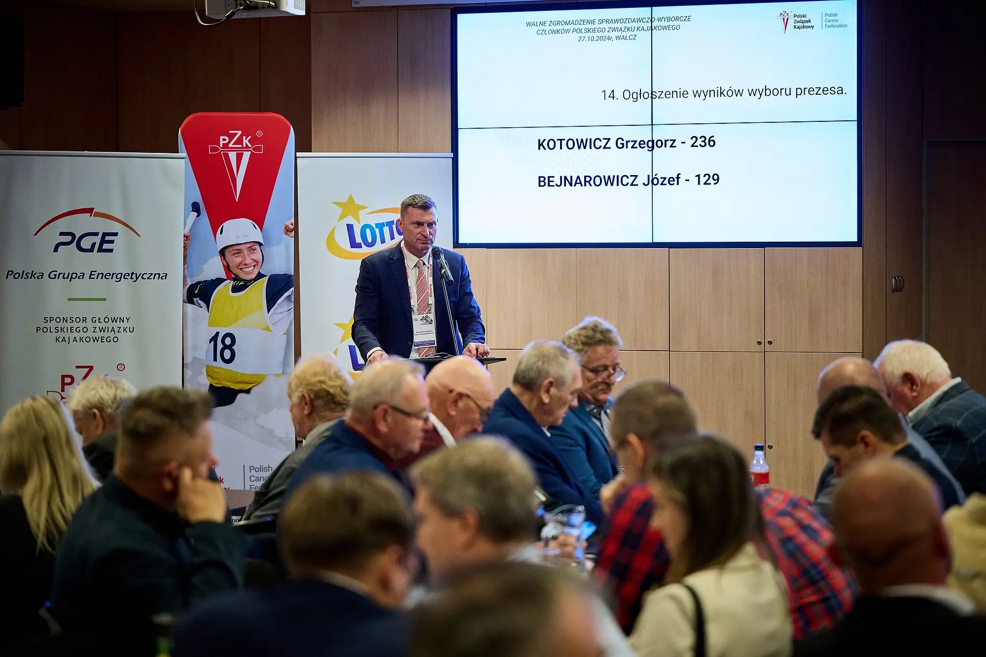 Grzegorz Kotowicz Re-elected as President of the Polish Canoe Federation 