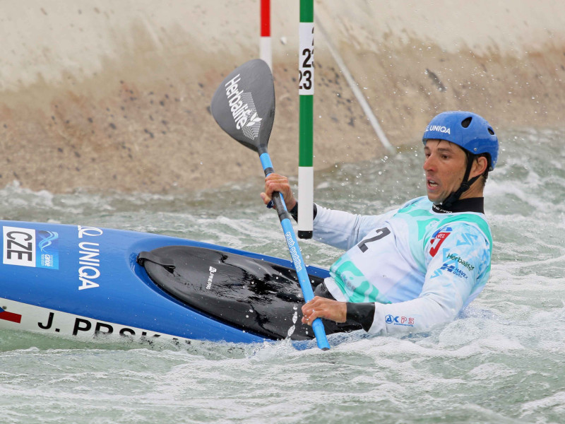 Jiri Prskavec wrote history at the 2025 ECA Canoe Slalom European Championships