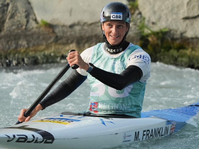 Franklin wins European C1 title by 0.03 as Zwolinska’s double bid ends in Ivrea