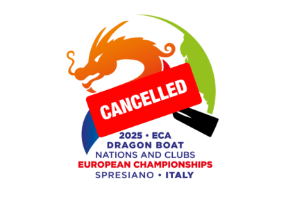 Cancellation of the 2025 ECA Dragon Boat European Championships