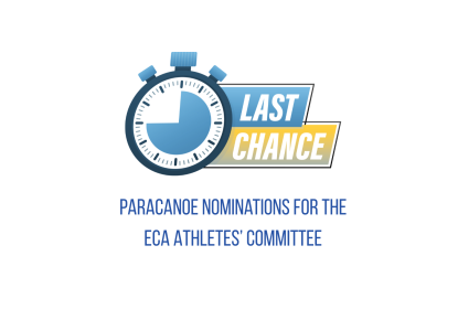 Last call for all paracanoe athletes! 