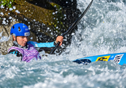 Mintalova leads women’s K1 heats as Woods falls victim to a penalty review