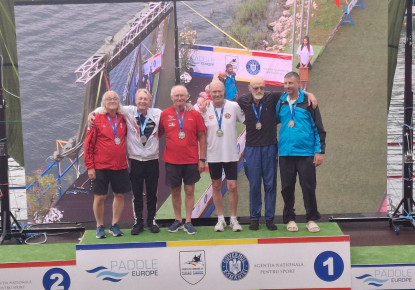 Masters Set the Pace in Bascov-Pitești as 2026 Paddle Europe Marathon Championships Begin
