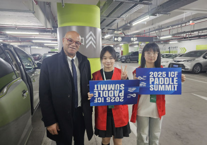 The ECA representatives attended the ICF Paddle Summit and ICF Board meeting in China