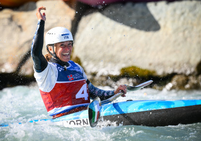 Canoe Slalom World Cup series continued in Italy